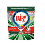 قرص ماشین ظرفشویی فیری مدل platinum plus بسته 40 عددی