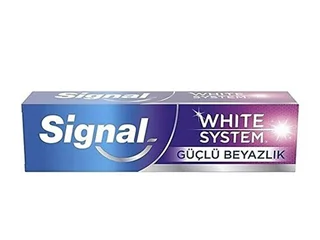 خمیر دندان سفید کننده ی سیگنال سری white system مدل Guclu Beyazlik
