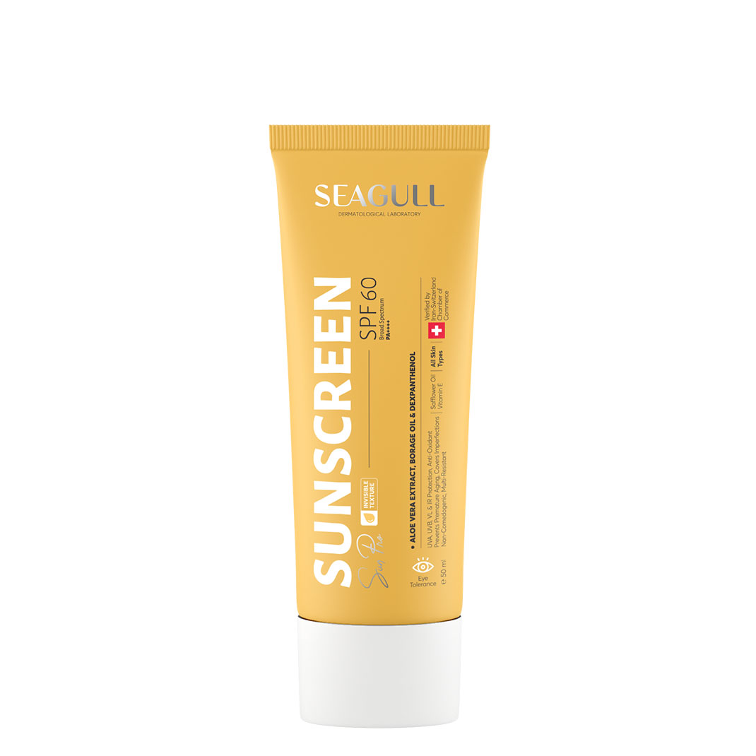 2 کرم ضدآفتاب فاقد رنگ SPF 60 سی گل - تصویر 1