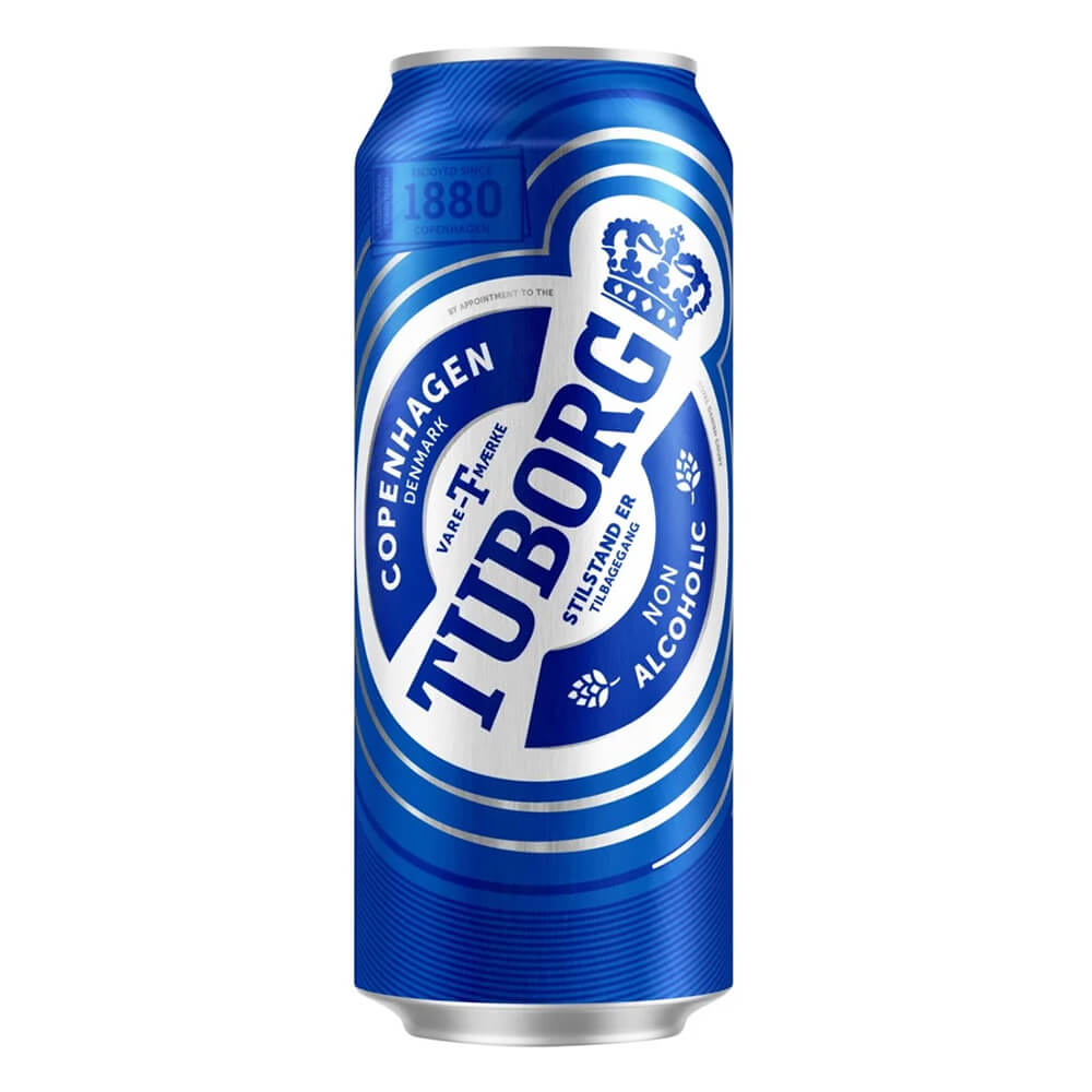 آبجو-توبورگ آبجو توبورگ TUBORG قوطی بدون الکل - تصویر 1